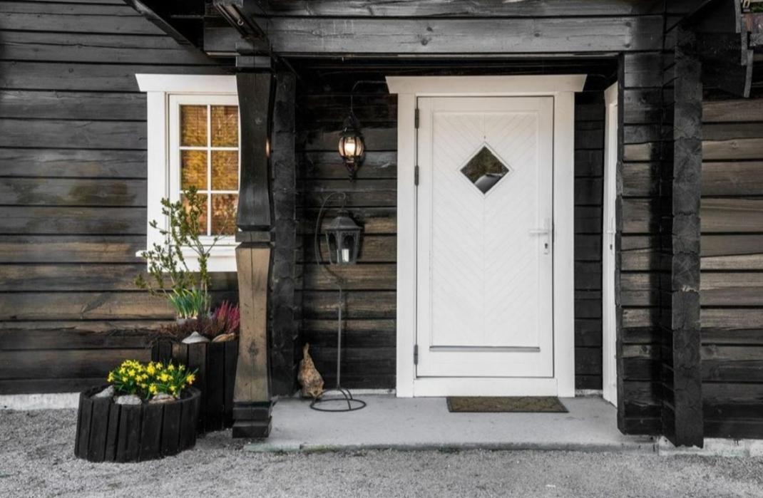 Beautiful Log Cabin At Gautefall Heimdal Exterior photo